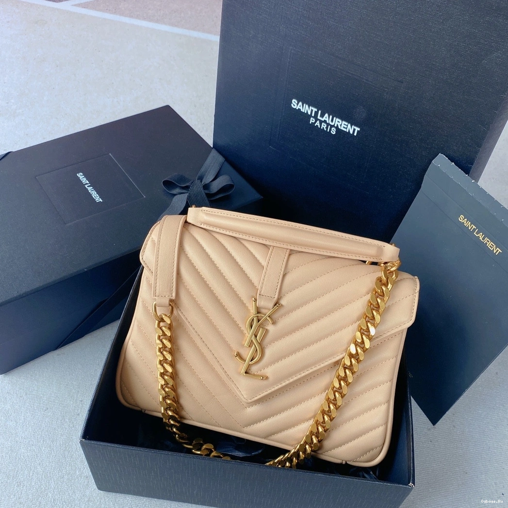 shoulder Medium YSL bag-24*17*6.5cm leather 0719